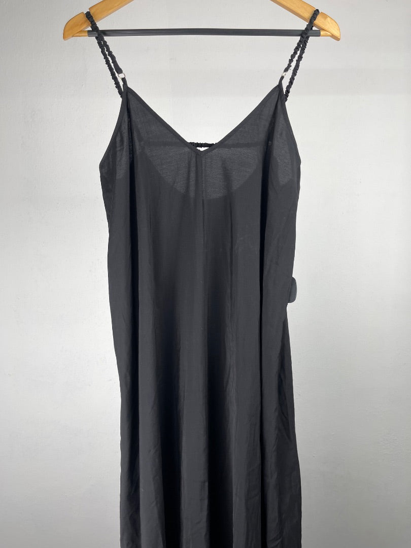 ZARA Vestido Negro Talle M