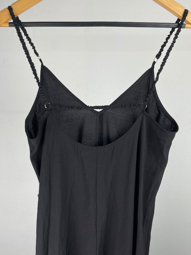 ZARA Vestido Negro Talle M