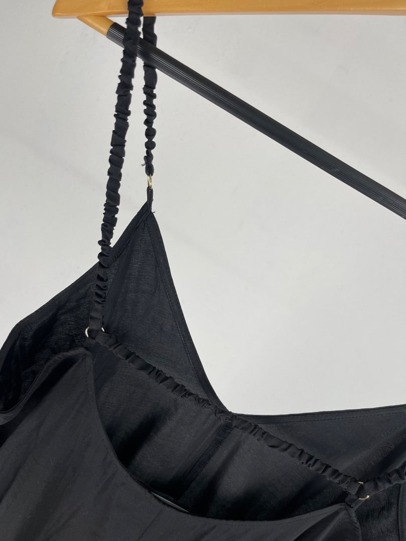 ZARA Vestido Negro Talle M