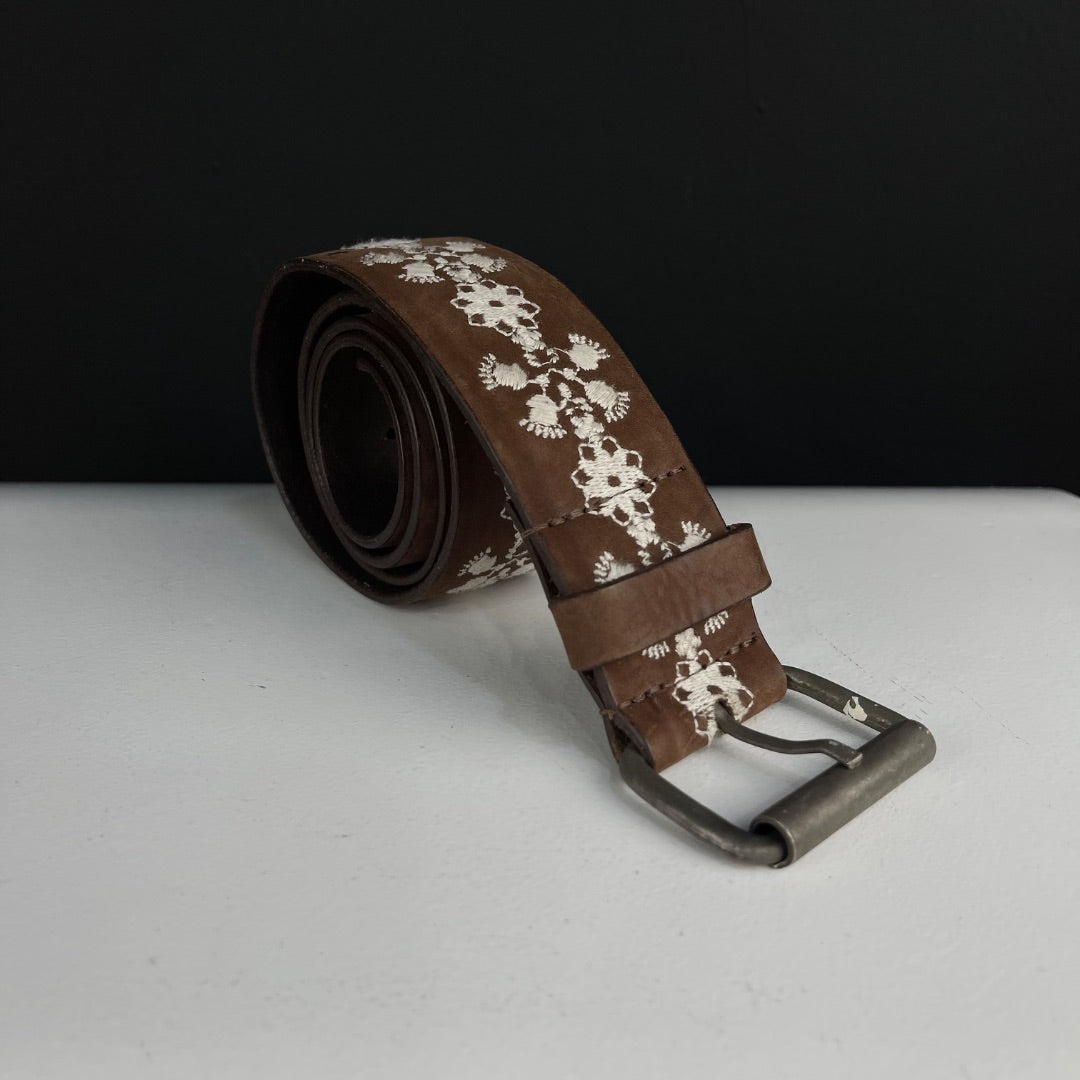 SIN MARCA Cinturon Otro Marron Talle Unico