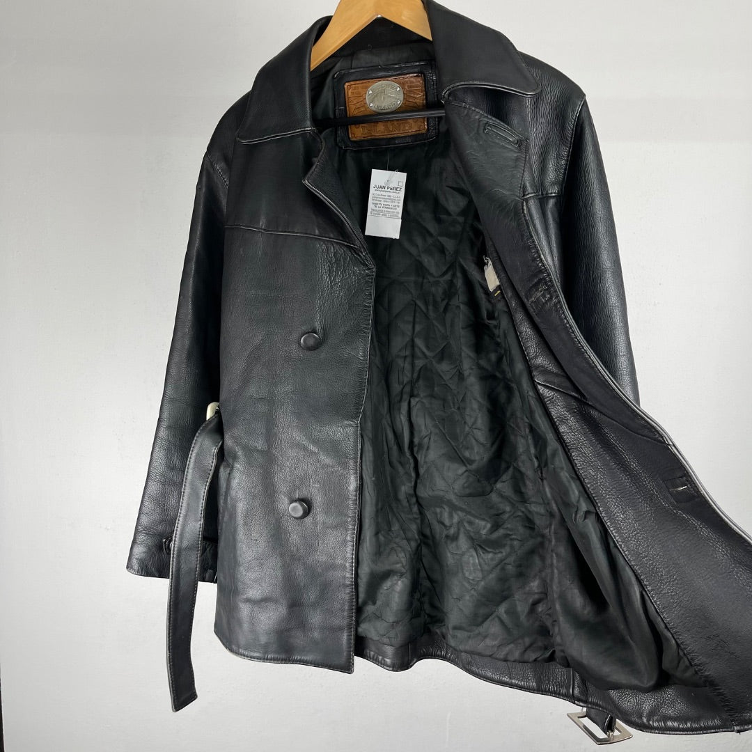 STONE Saco Negro Talle 1