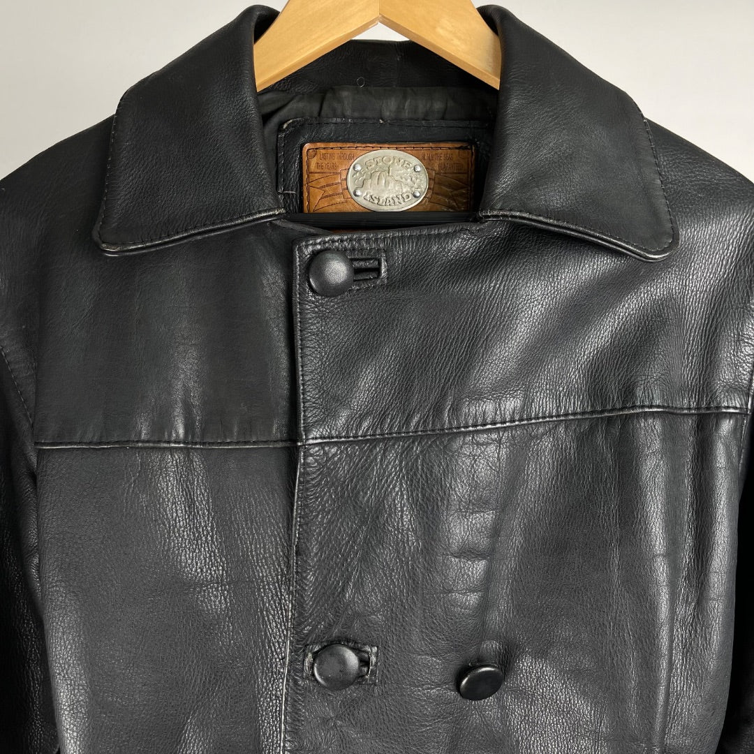 STONE Saco Negro Talle 1