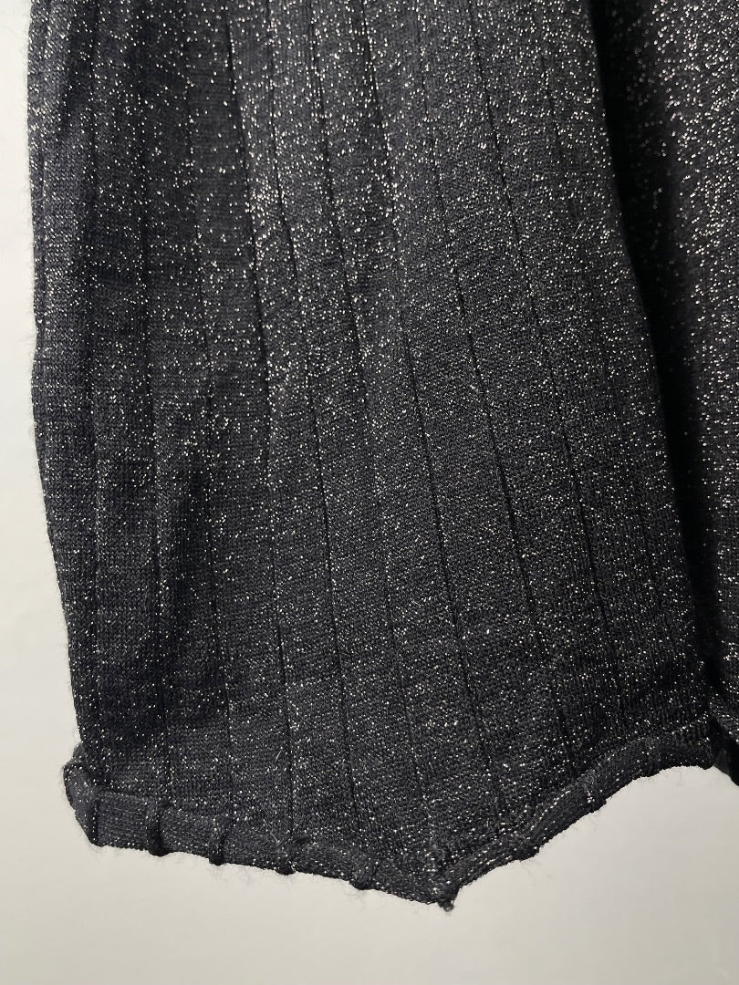 INDIAN Vestido Negro Talle XL