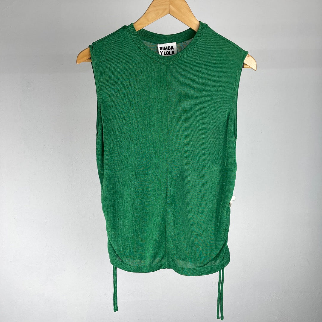BIMBA Y LOLA Blusa Verde Talle XS