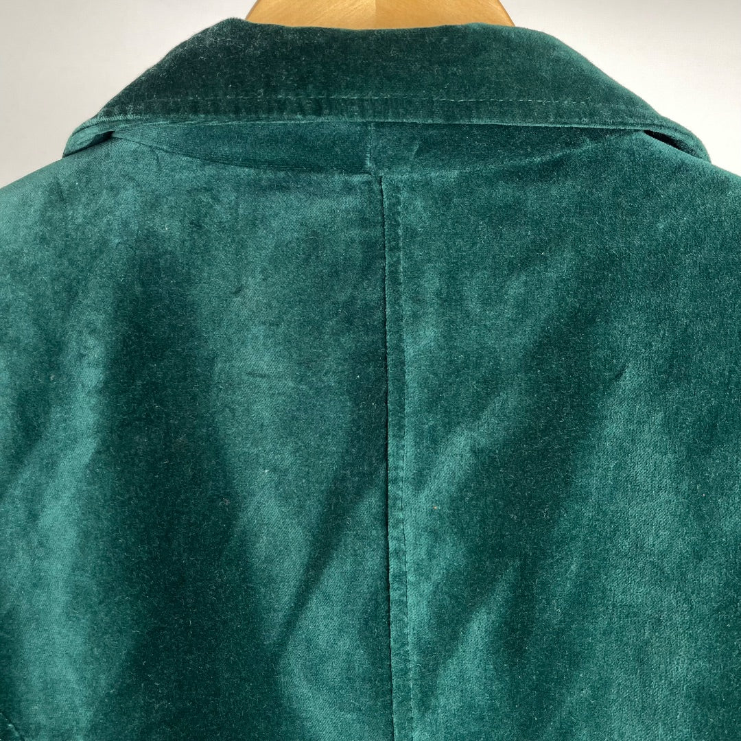 SIN MARCA Saco Verde Talle XL