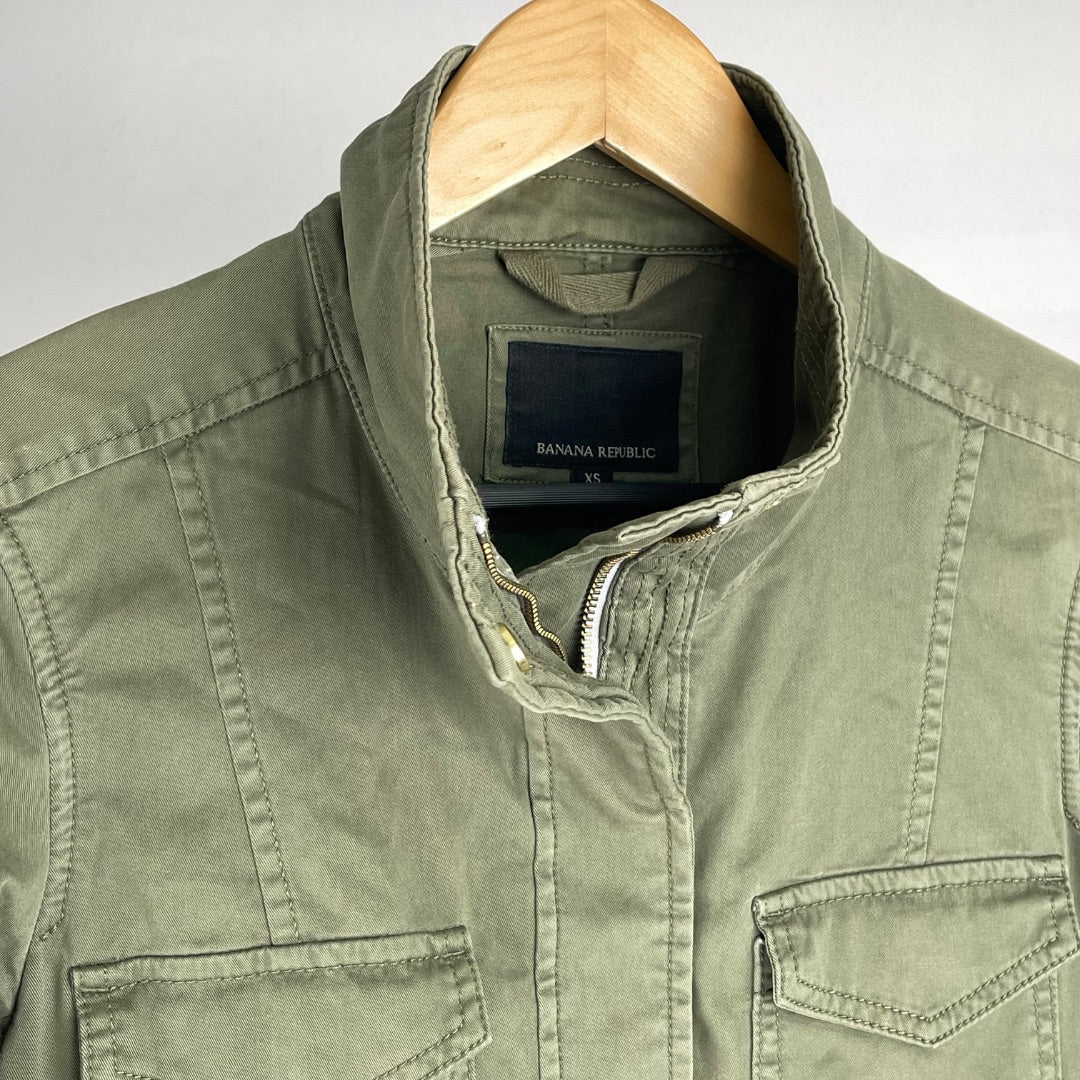 BANANA REPUBLIC Campera Verde Talle XS