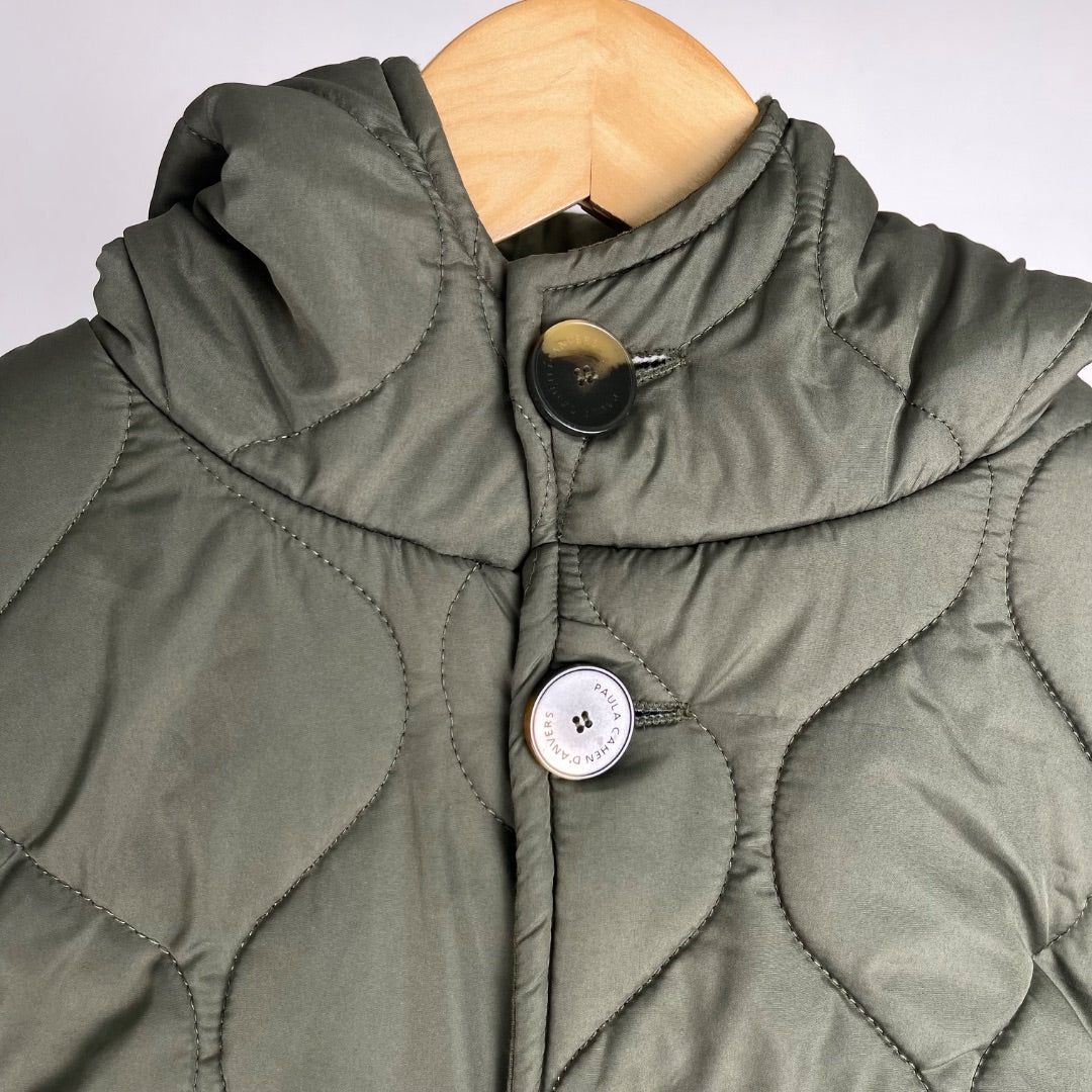 PAULA CAHEN DANVERS Campera Verde Talle 12