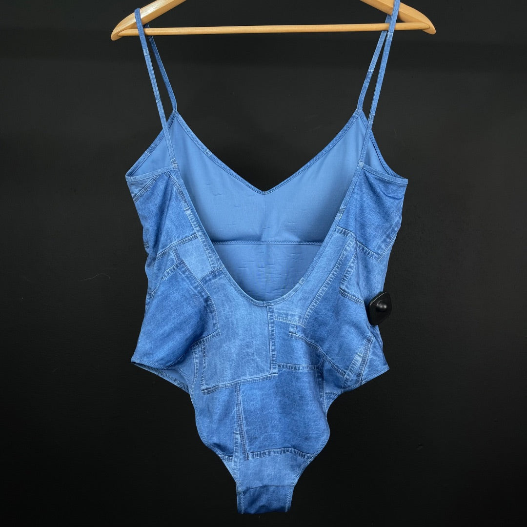 ZARA  Malla De Baño  Azul  Talle XL