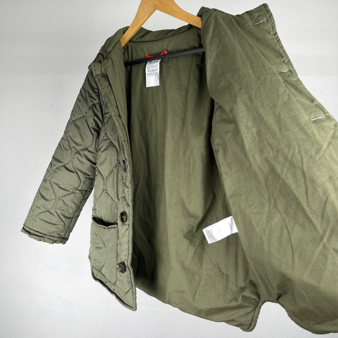 PAULA CAHEN DANVERS Campera Verde Talle 12