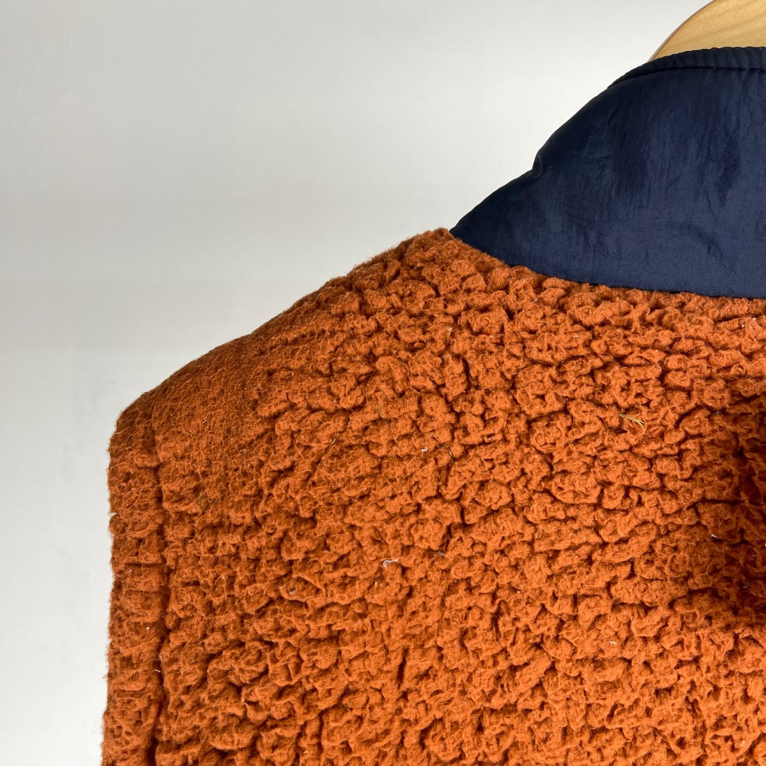 CHAMPION Chaleco Corto Naranja Talle L