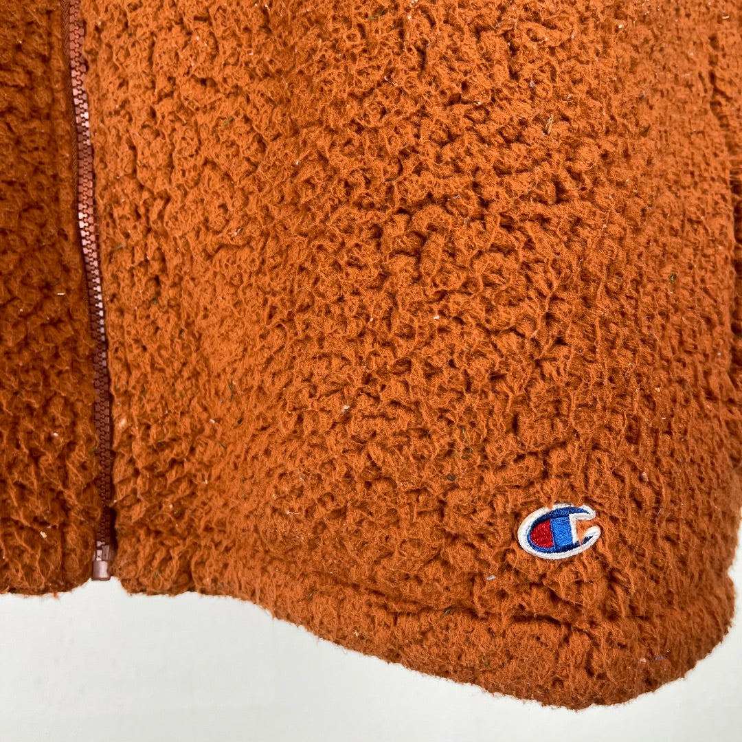 CHAMPION Chaleco Corto Naranja Talle L