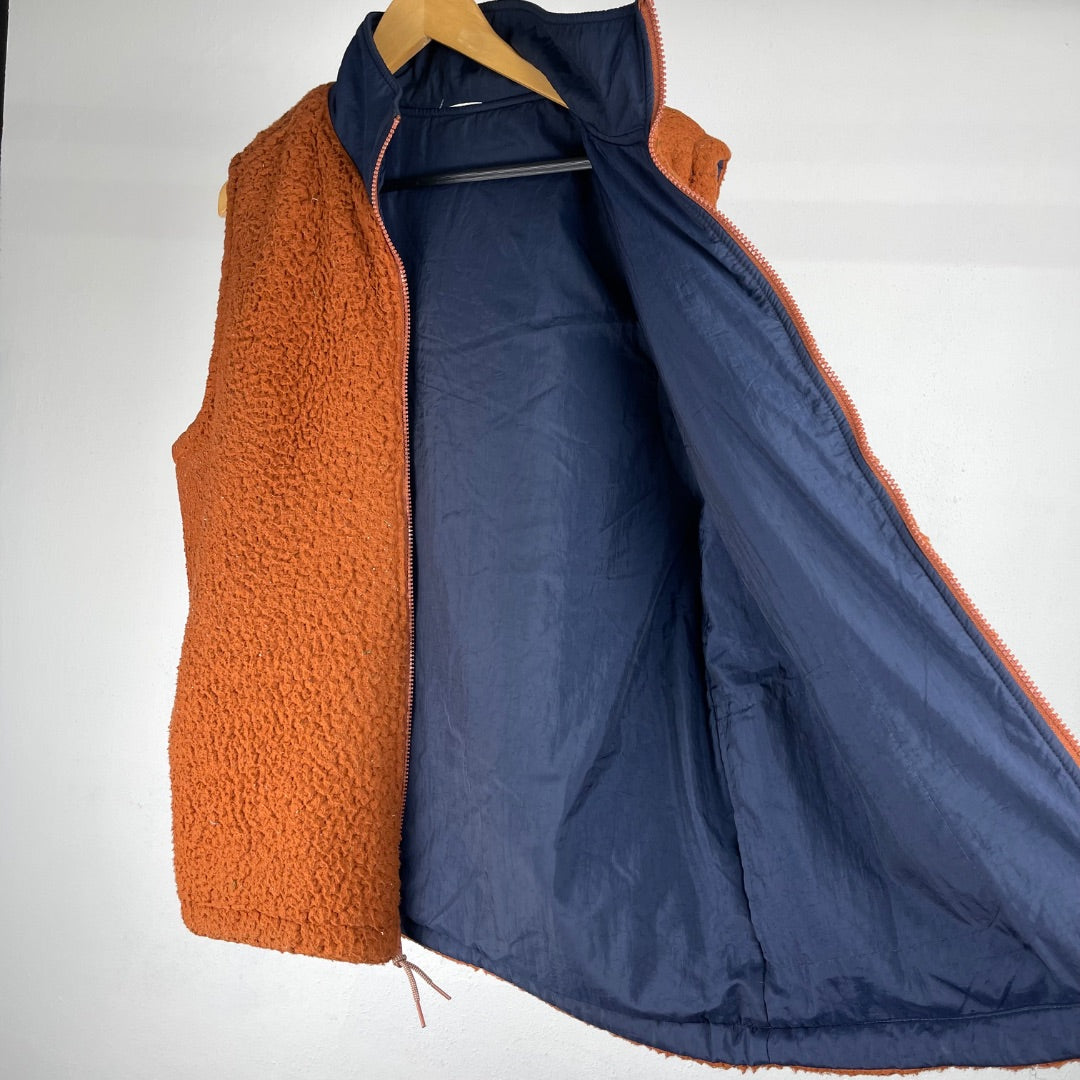 CHAMPION Chaleco Corto Naranja Talle L