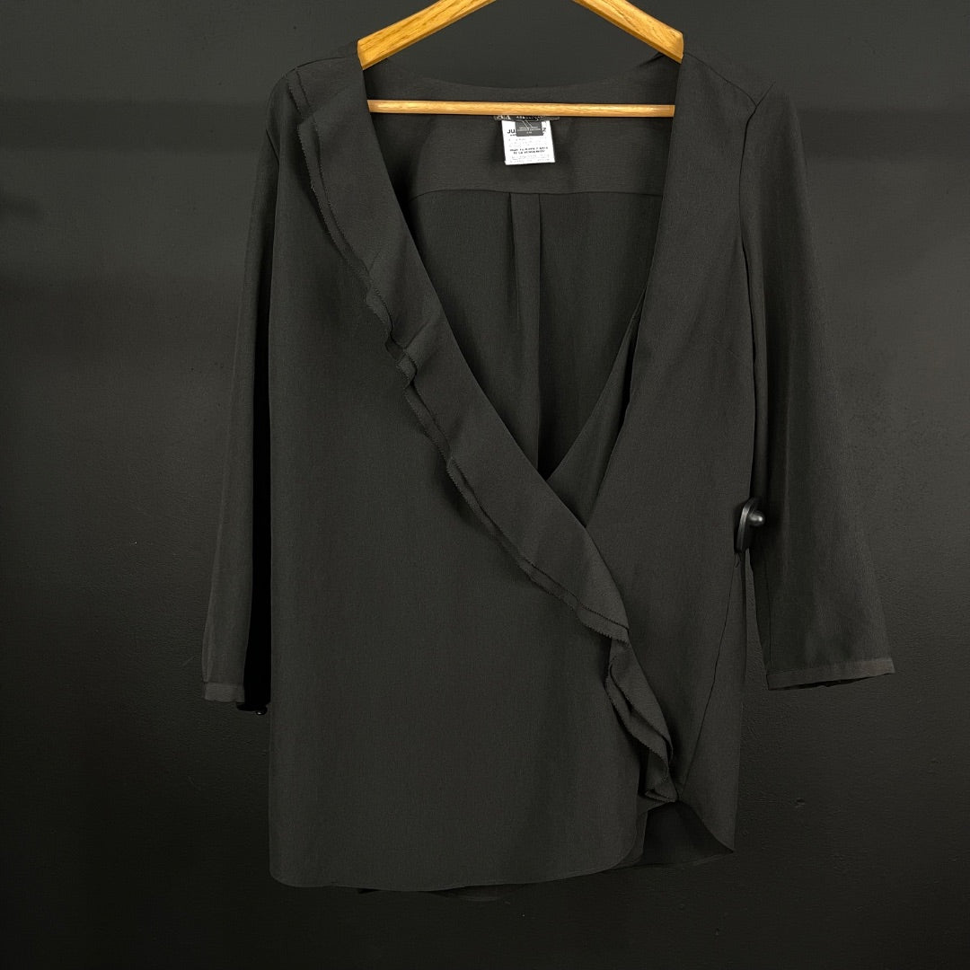ARMANI  Blusa Manga Larga  Negro  Talle L
