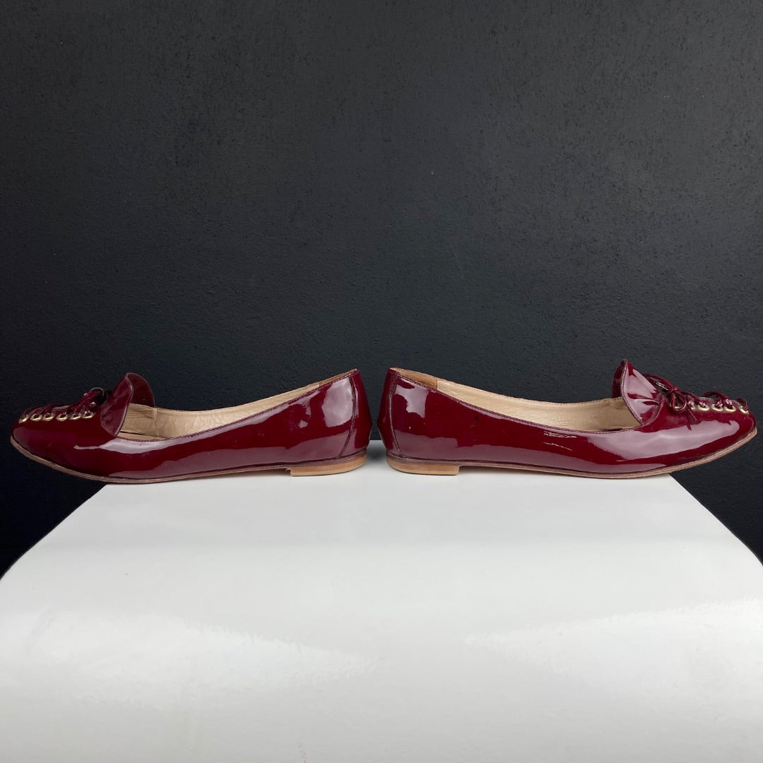 DE MARIA Ballerina Bordeaux Talle 41