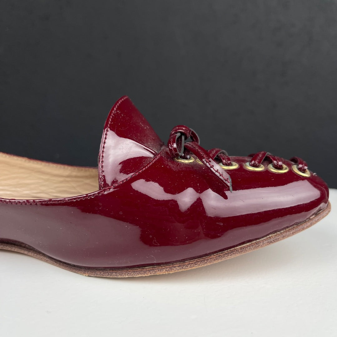 DE MARIA Ballerina Bordeaux Talle 41