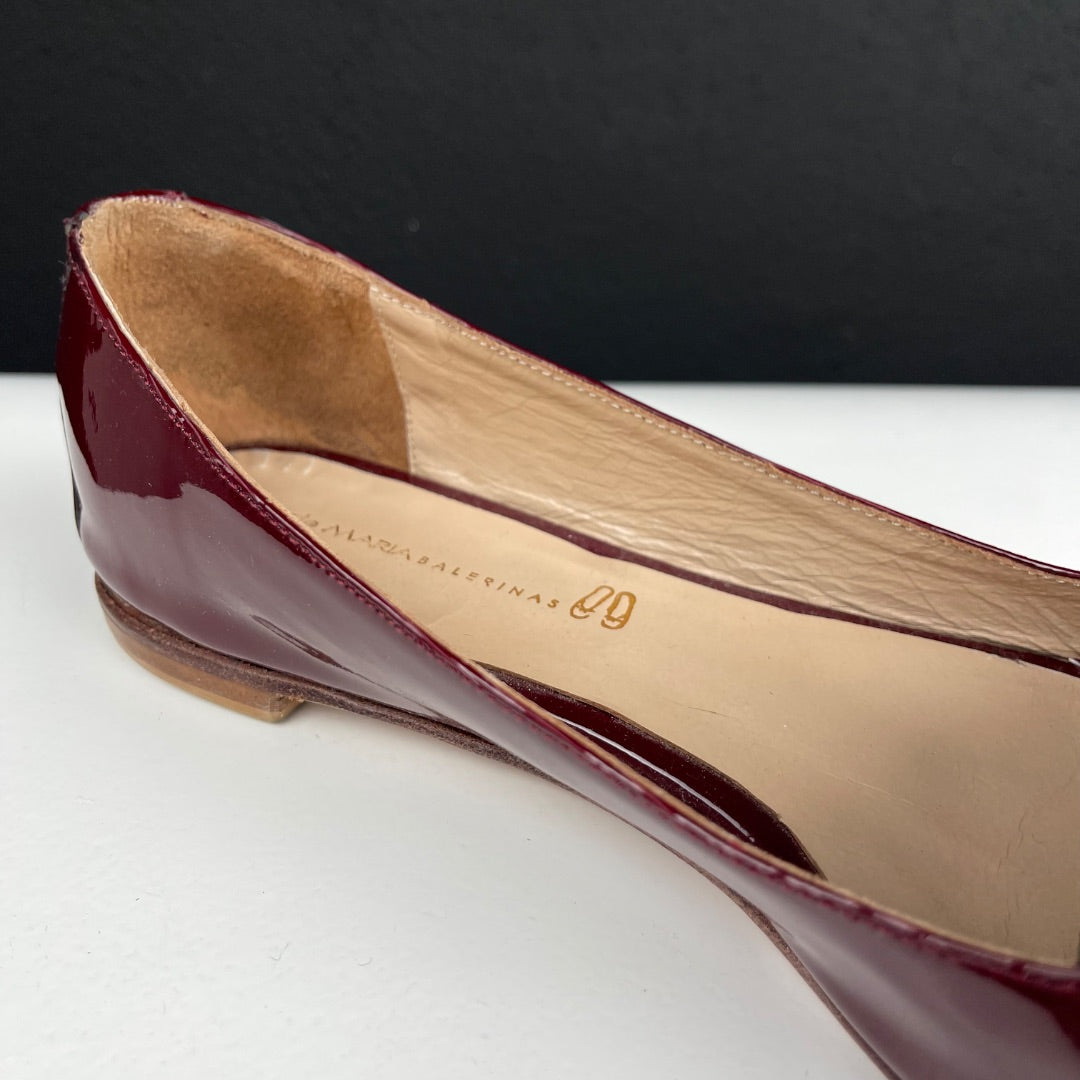 DE MARIA Ballerina Bordeaux Talle 41