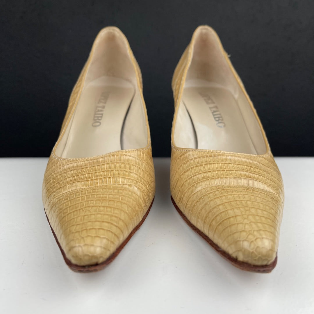 LOPEZ TAIBO Zapatos Beige Talle 39