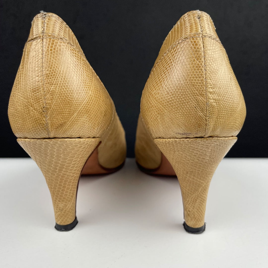 LOPEZ TAIBO Zapatos Beige Talle 39