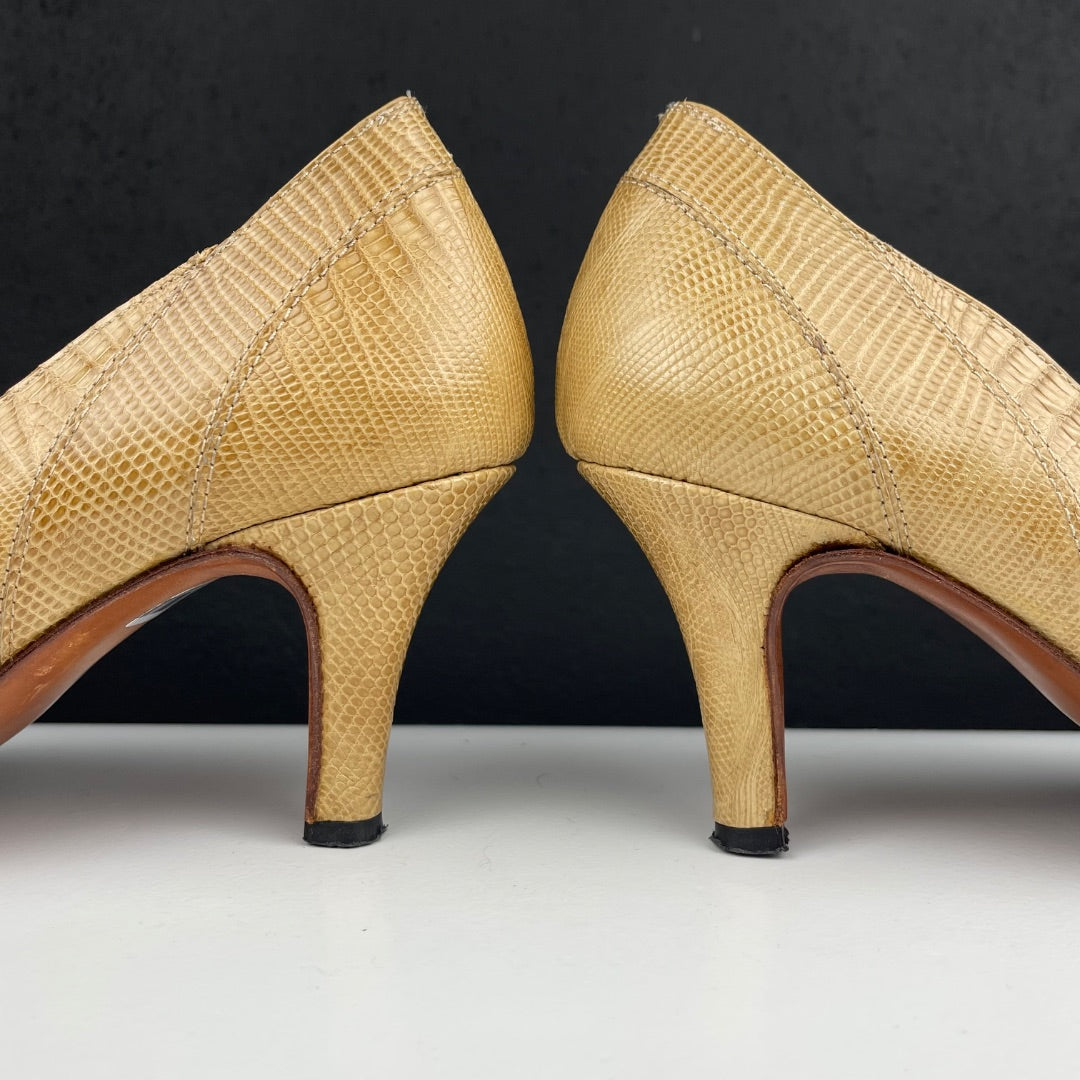 LOPEZ TAIBO Zapatos Beige Talle 39