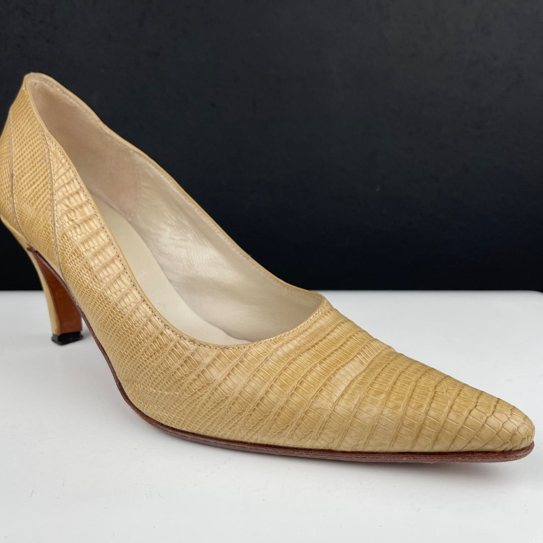 LOPEZ TAIBO Zapatos Beige Talle 39