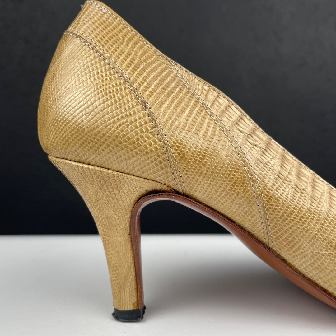 LOPEZ TAIBO Zapatos Beige Talle 39
