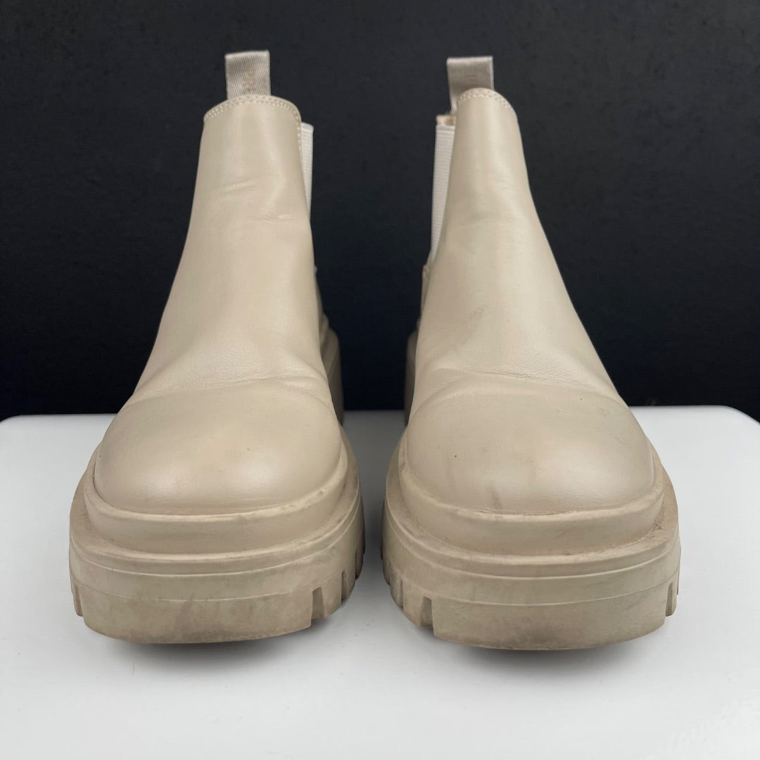 PRUNE Bota Corta Beige Talle 36