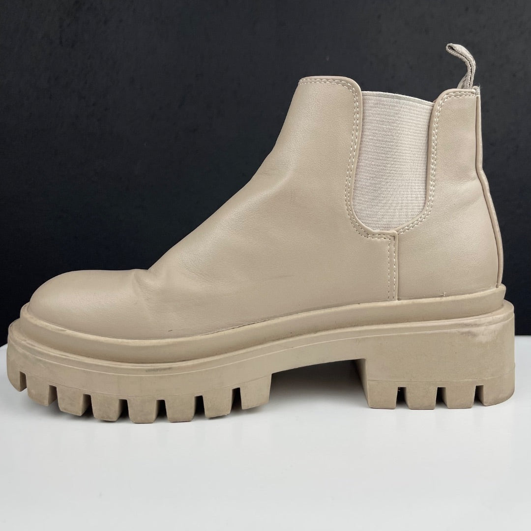 PRUNE Bota Corta Beige Talle 36