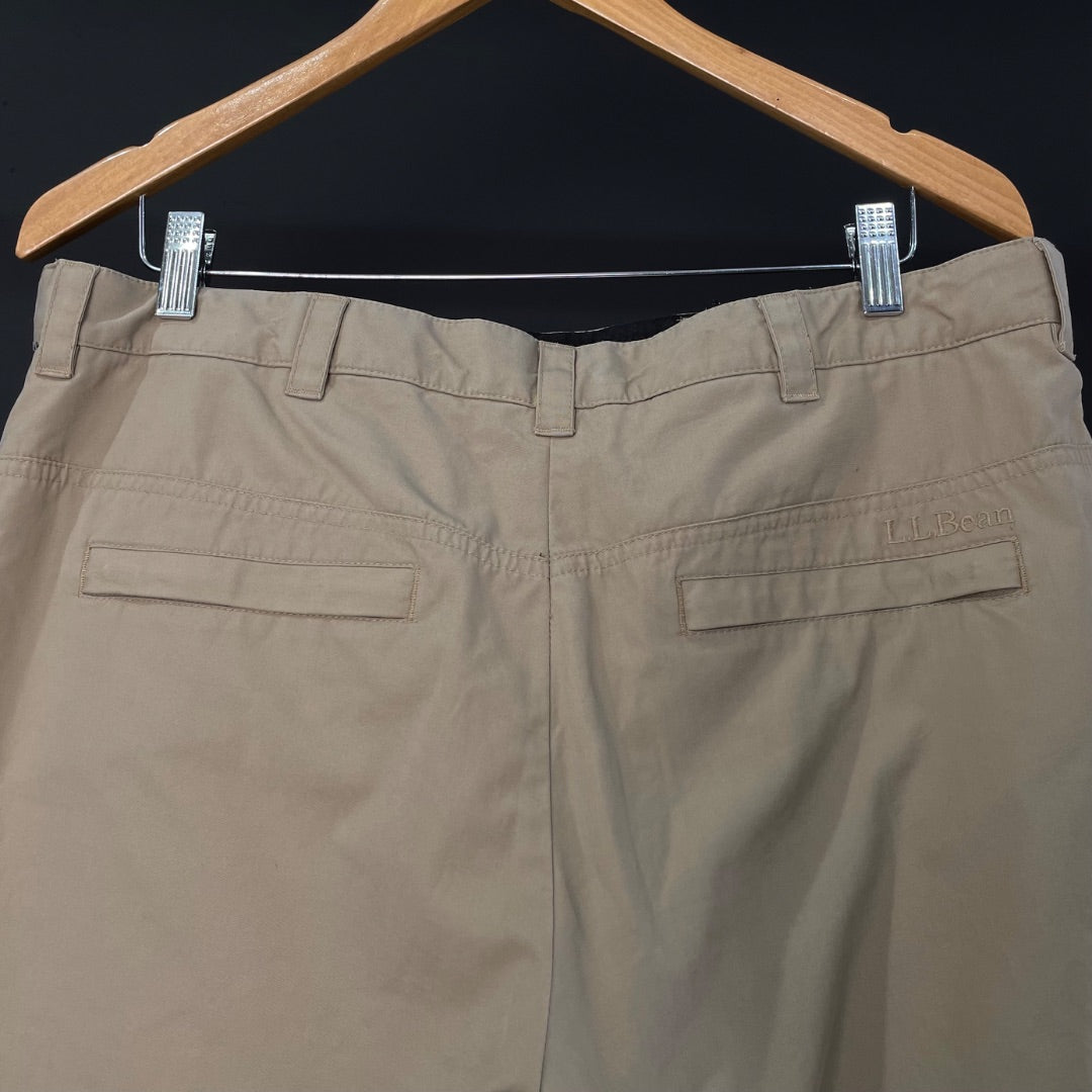 L.L.BEAN Pantalon Beige Talle 34