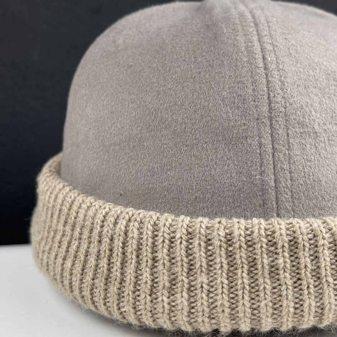 ZARA Sombrero Gris Talle Unico