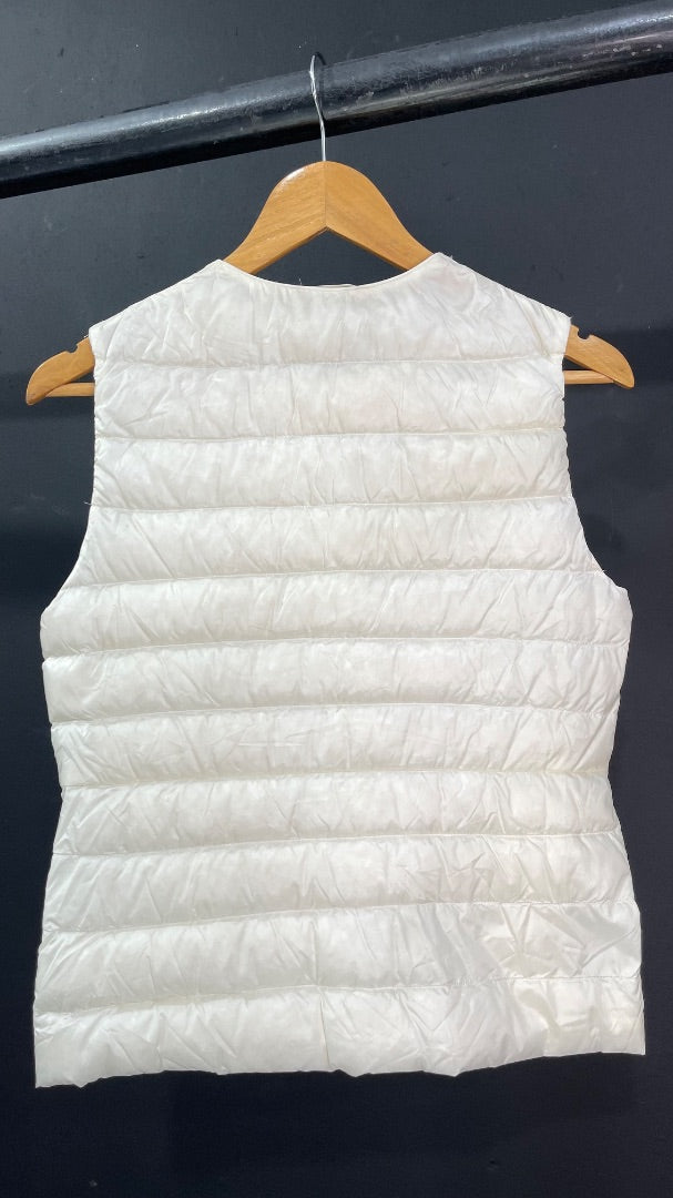 Chaleco Corto  UNIQLO  Beige Talle M