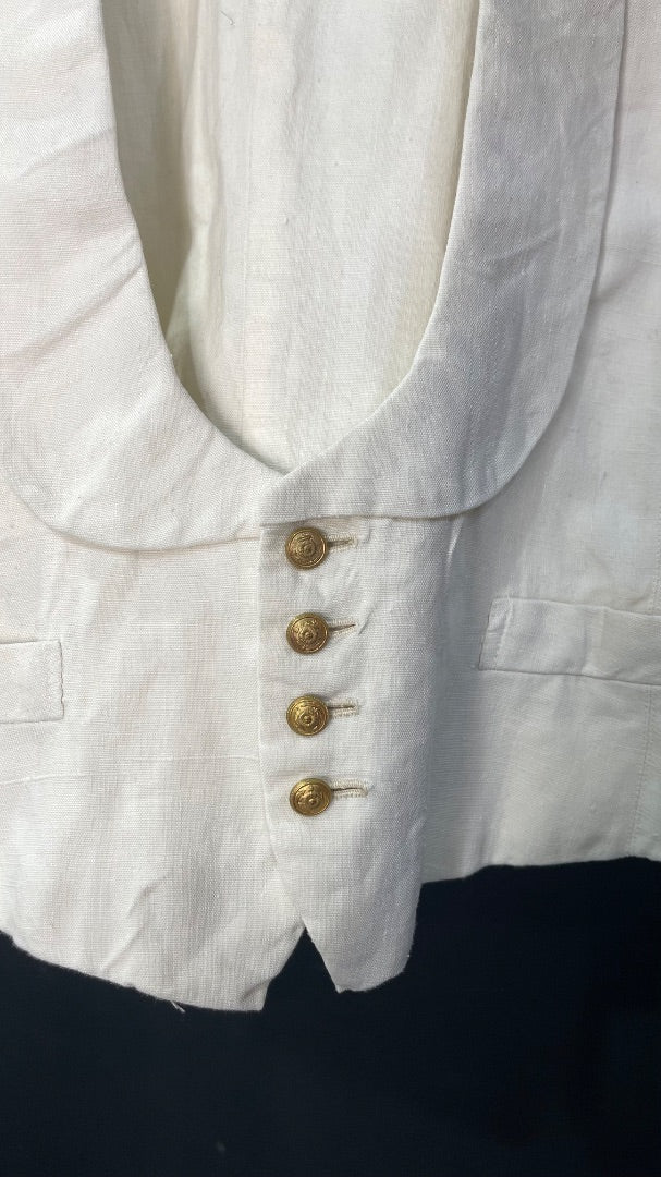 Chaleco Corto  SIN MARCA  Beige Talle M
