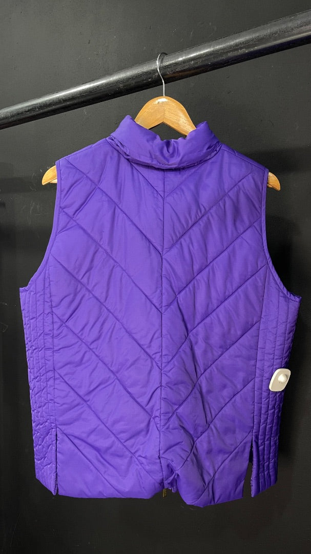 Chaleco Largo  JONES NEW YORK  Violeta Talle XL