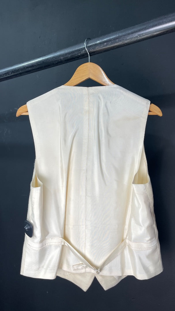 Chaleco Corto  SIN MARCA  Beige Talle L
