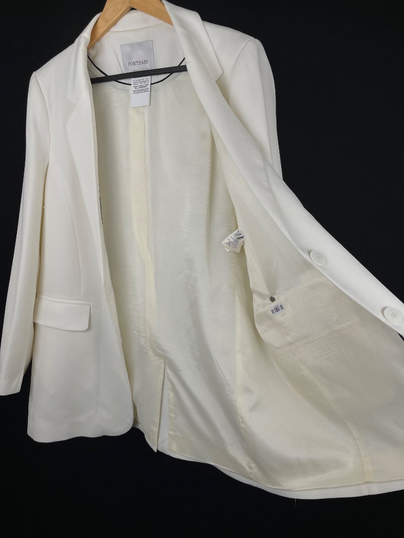 PORTSAID Saco Blanco Talle 46