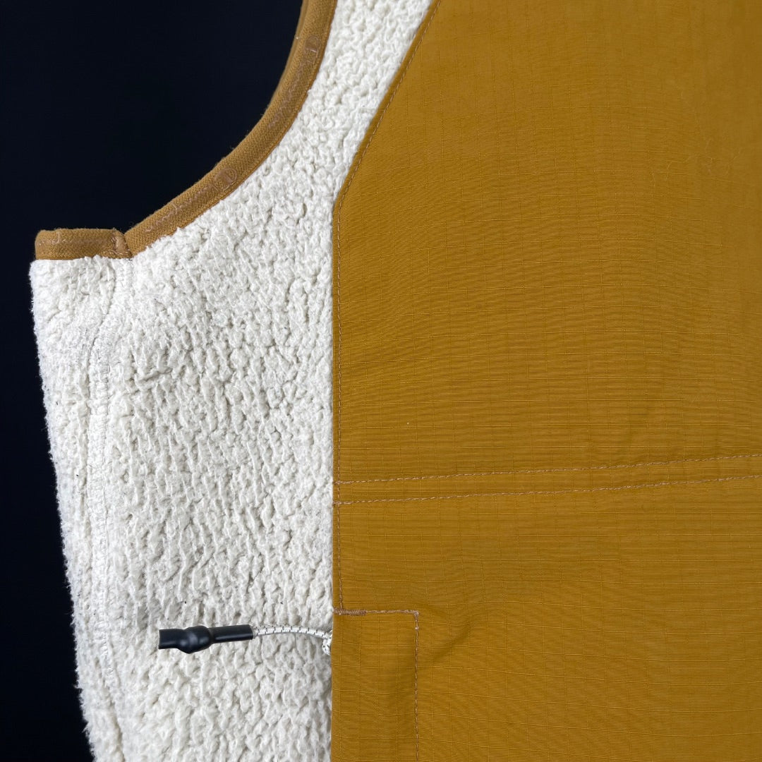 CHAMPION Chaleco Corto Beige Talle L