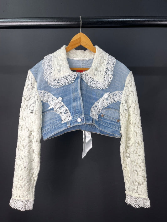SIN MARCA  Campera  Azul  Talle S