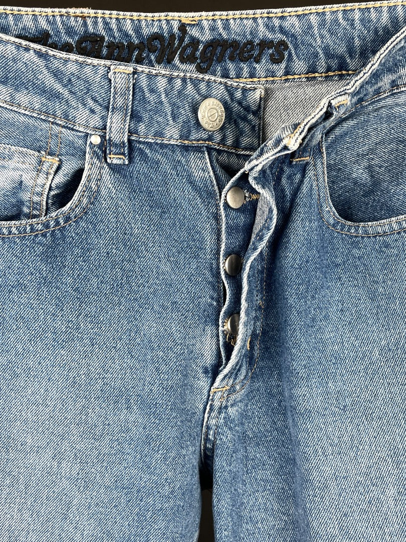 THE ANN WAGNERS Pantalon Jean Azul Talle 22