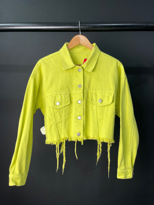 SIN MARCA  Campera  Color Verde  Talle S
