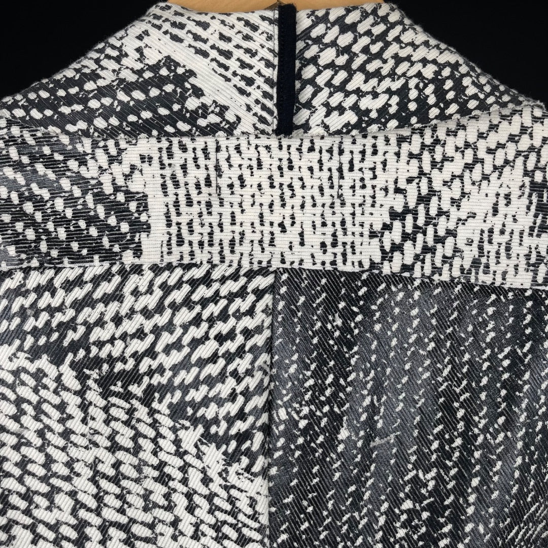 TRAMANDO Saco Varios Blanco Y Negro Talle 2