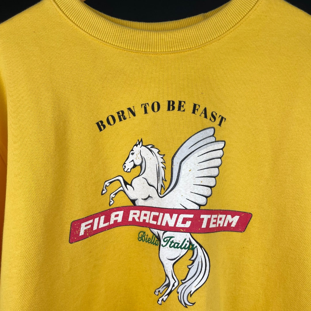 FILA Buzo Amarillo Talle XL