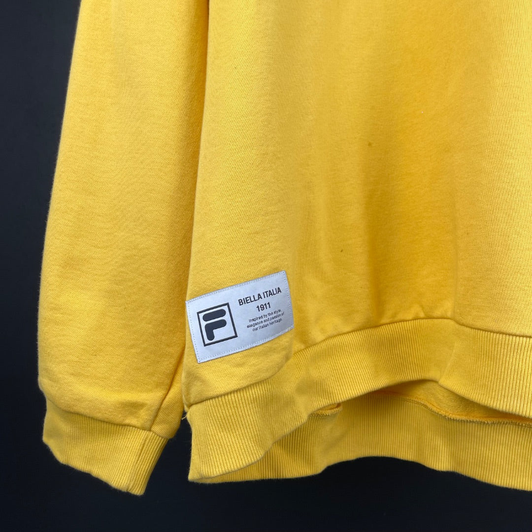 FILA Buzo Amarillo Talle XL