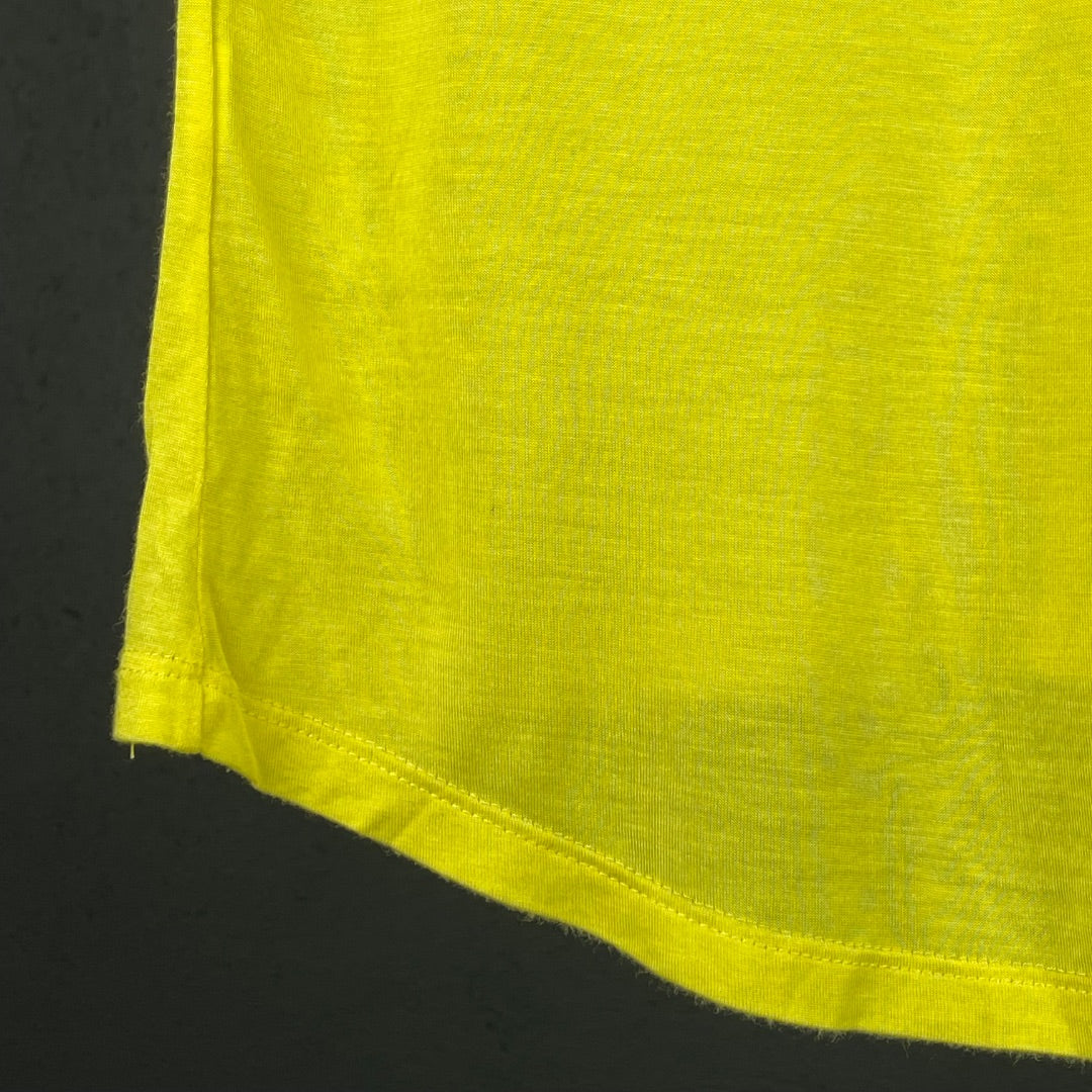 ZARA Remera Amarillo Talle M