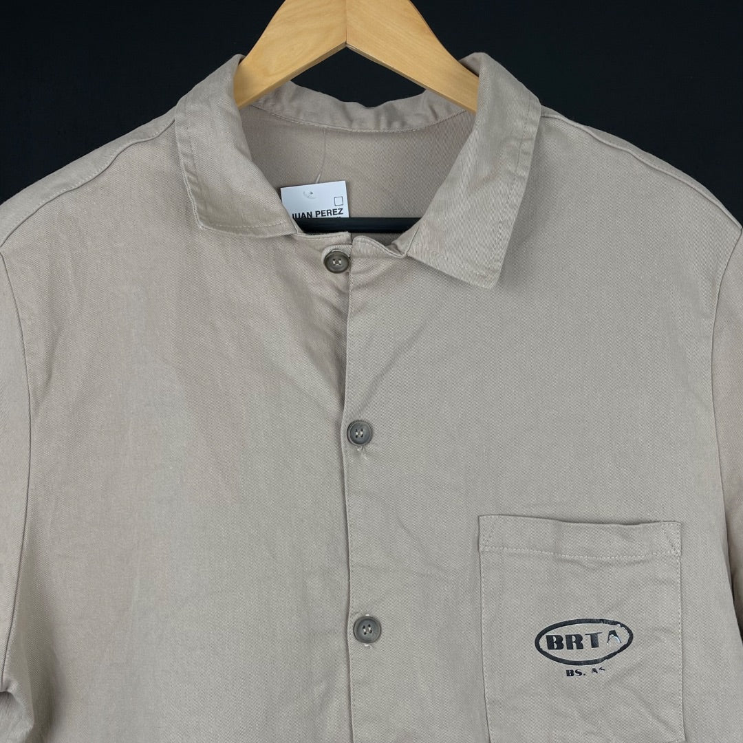SIN MARCA Camisa Beige Talle L