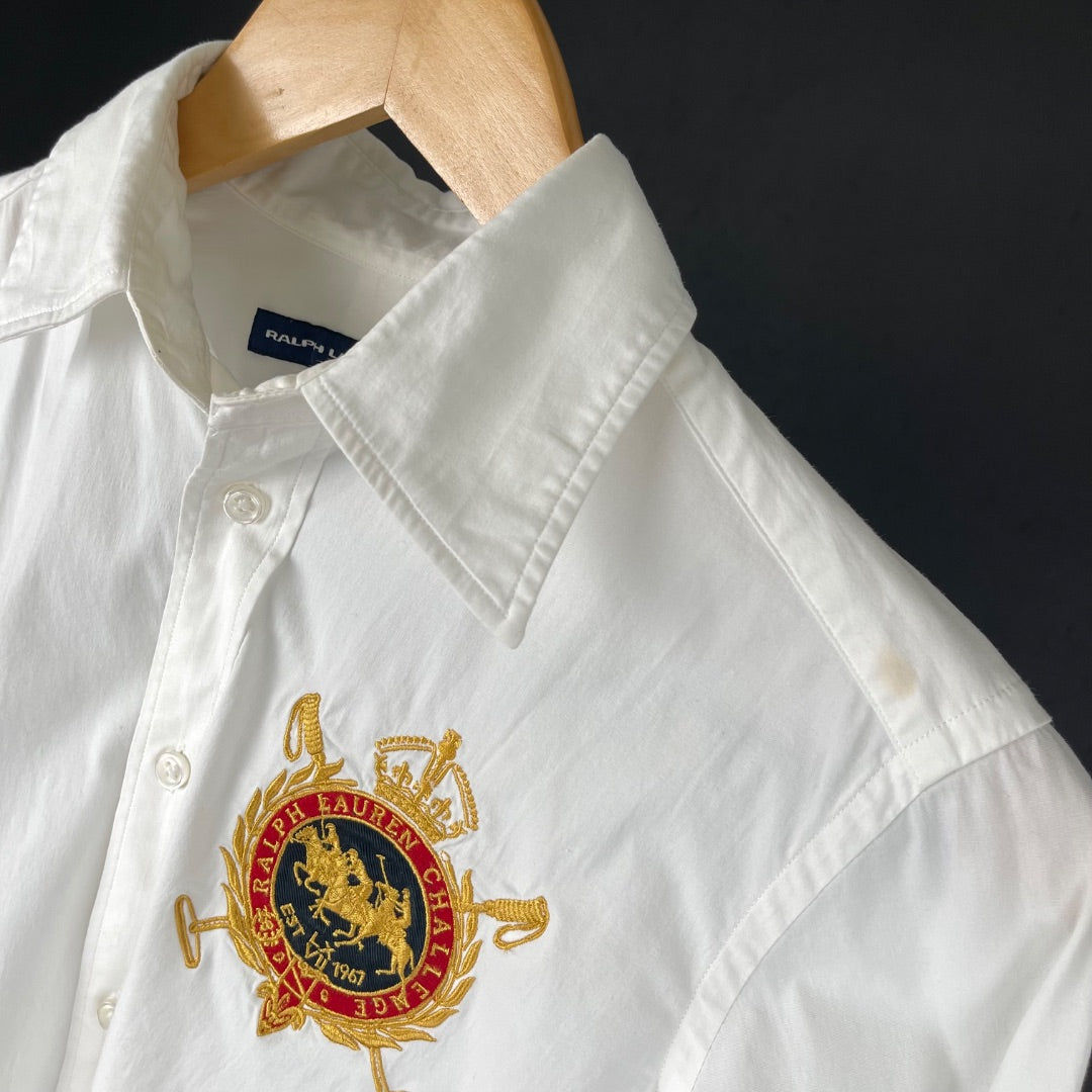 RALPH LAUREN Camisa Blanco Talle 6