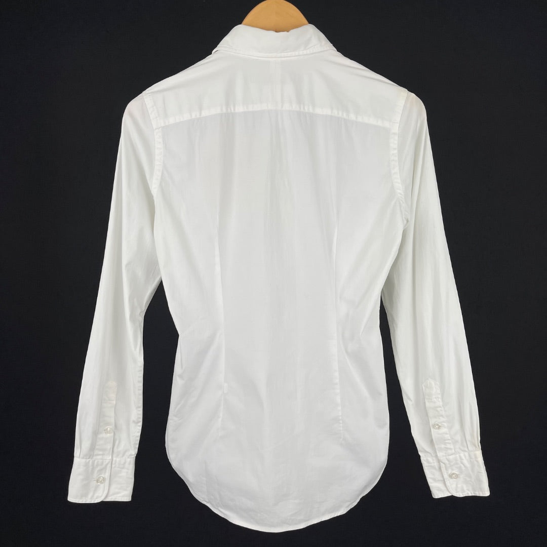 RALPH LAUREN Camisa Blanco Talle 6
