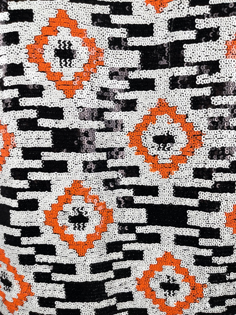 SIN MARCA Vestido Varios Rombos Talle M