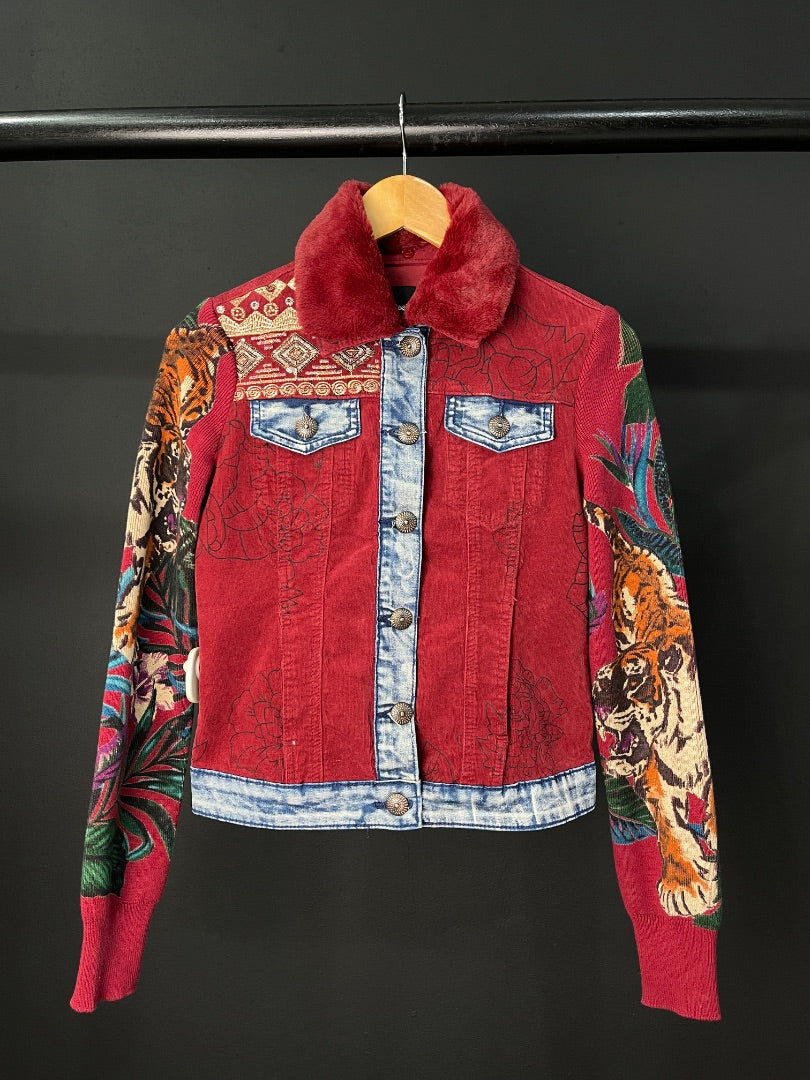 Campera  DESIGUAL  Rojo Talle 34