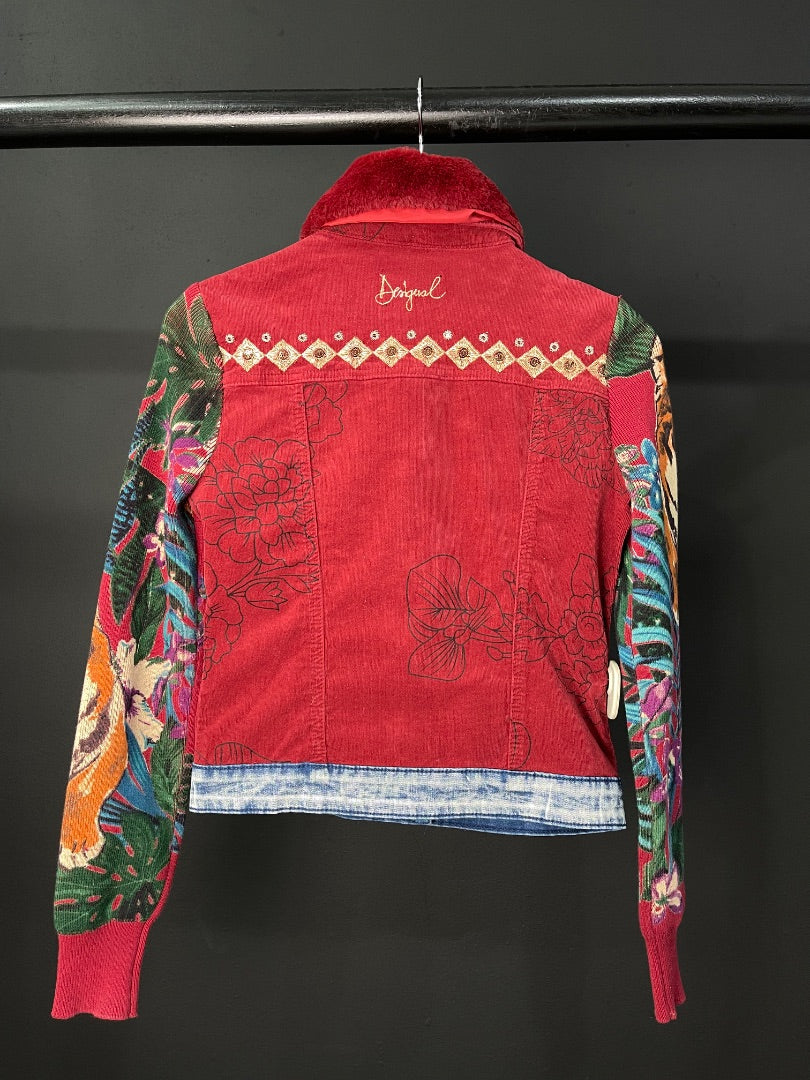 Campera  DESIGUAL  Rojo Talle 34