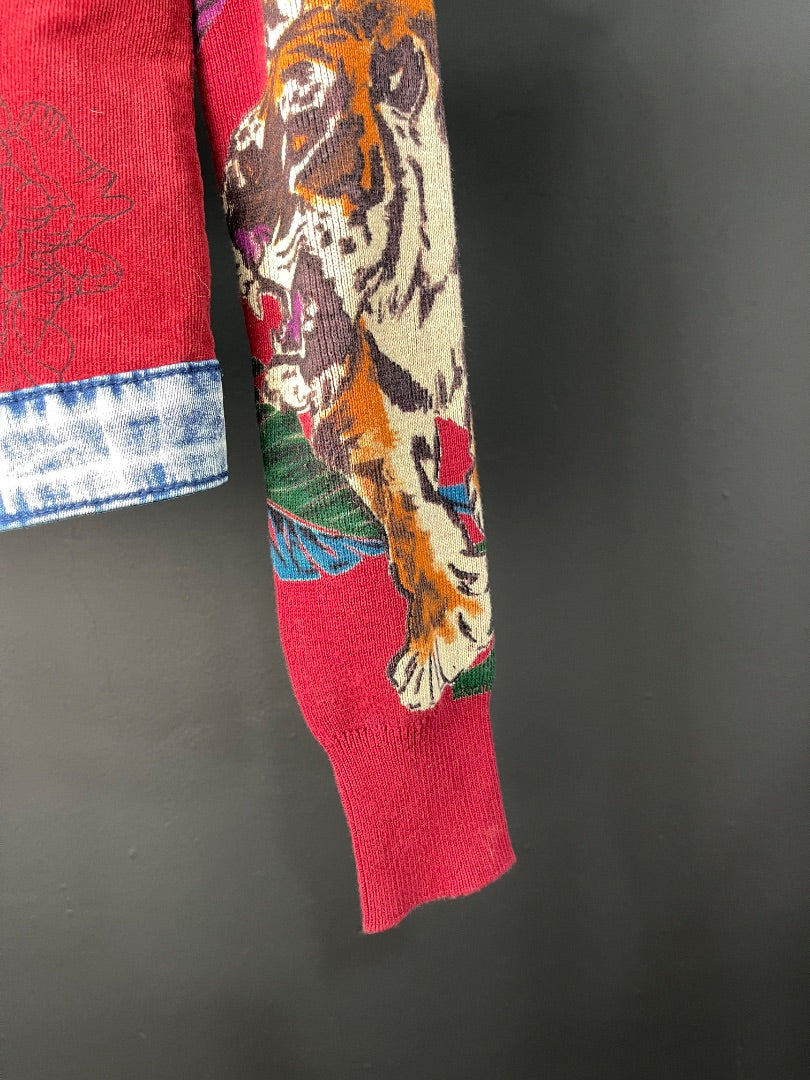 Campera  DESIGUAL  Rojo Talle 34