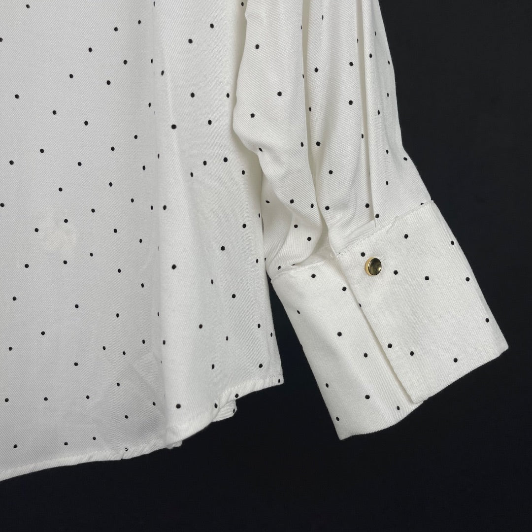 ZARA Camisa Varios Lunares Talle M